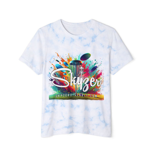 Skyzer Disc Golf Unisex Tie-Dyed T-Shirt-Skyzer Disc Golf