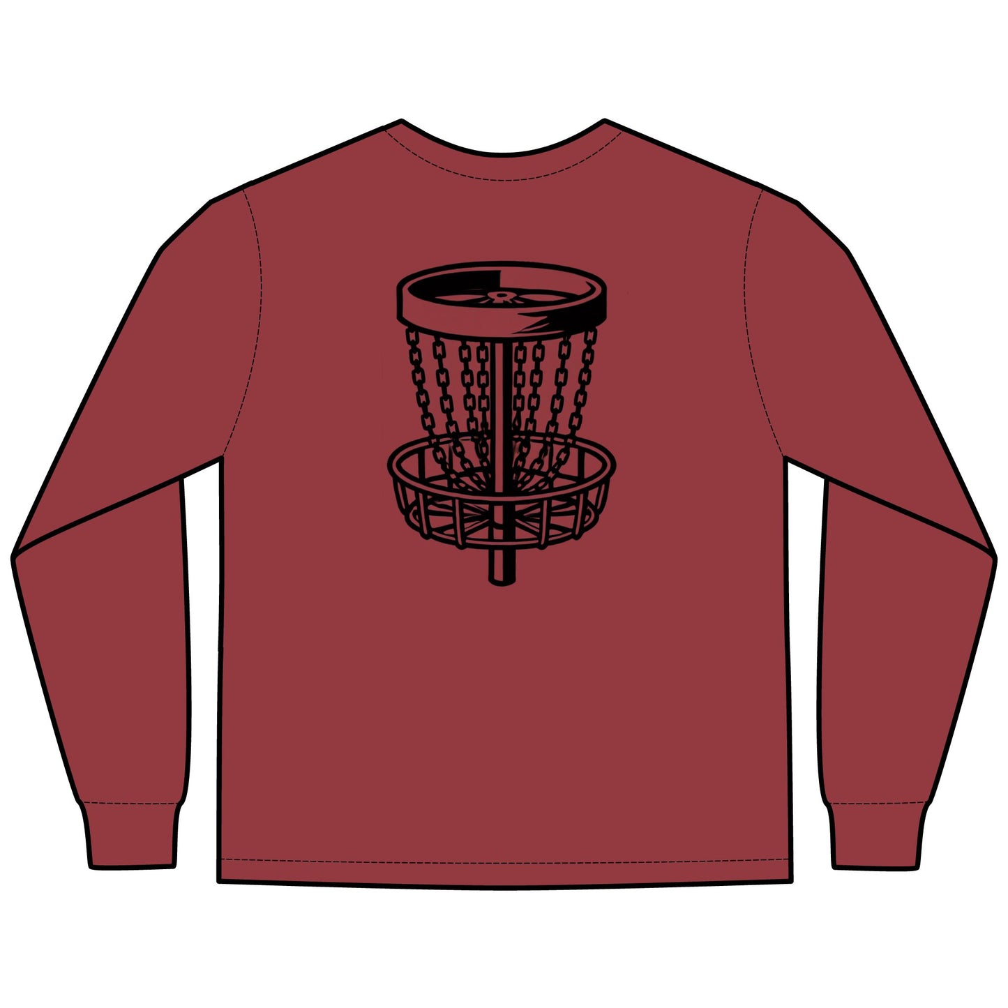Skyzer Disc Golf Long Sleeve T-Shirt-Skyzer Disc Golf