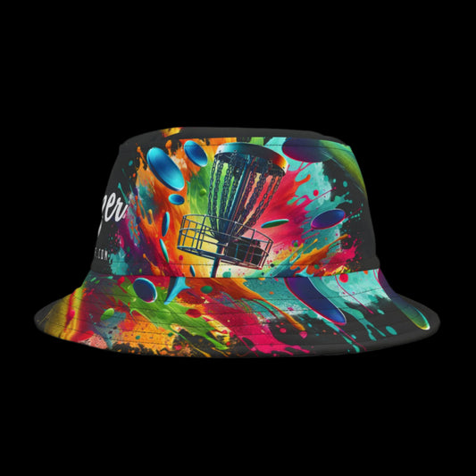 Skyzer Spilled Paint Bucket Hat-Skyzer Disc Golf