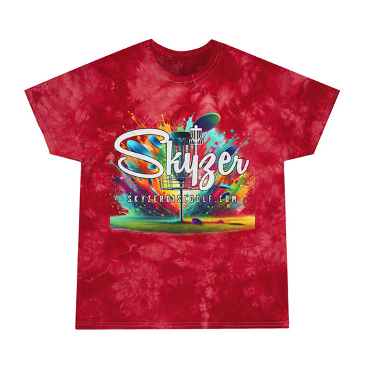 Skyzer Disc Golf Tie-Dye Tshirt-Skyzer Disc Golf