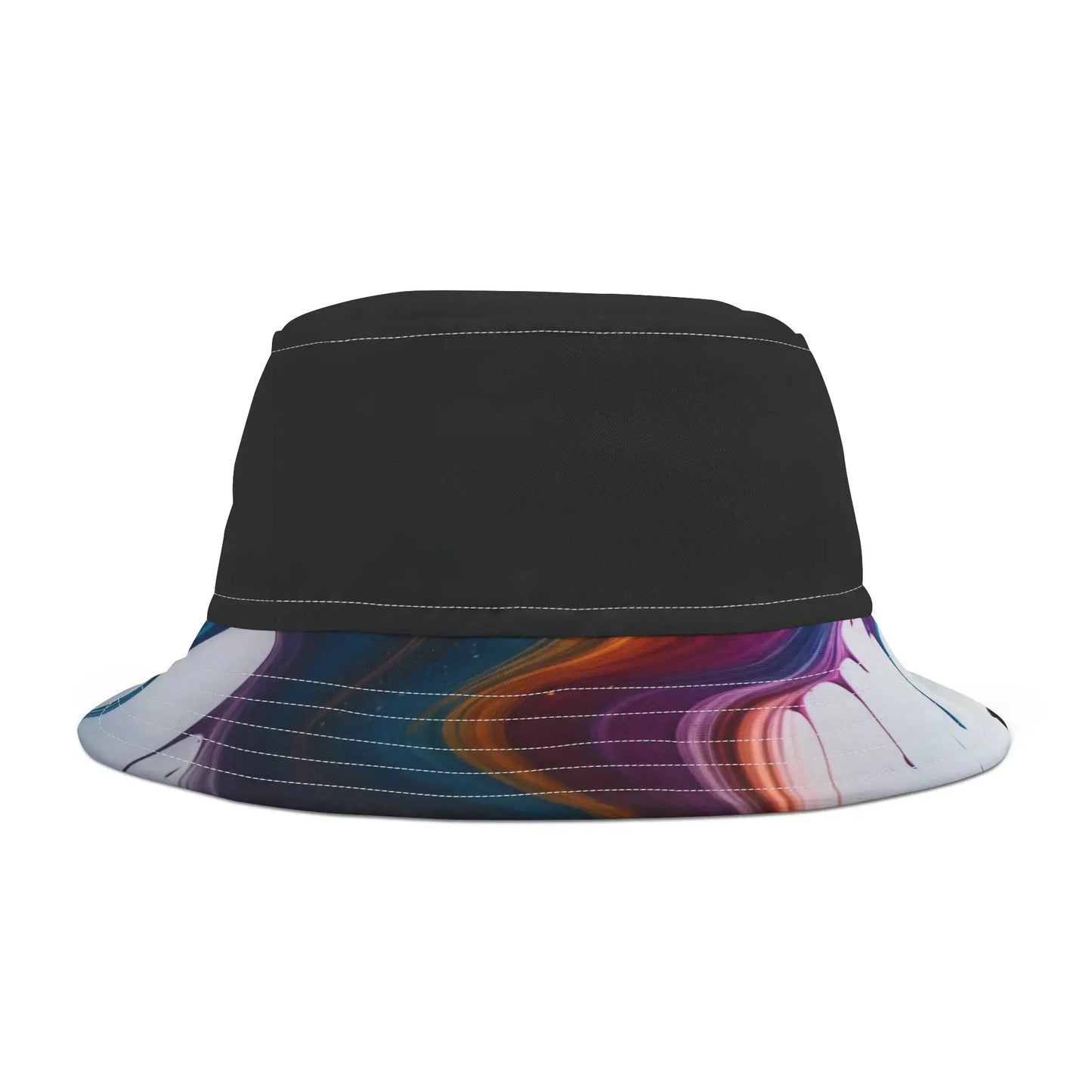 Skyzer Disc Golf Spilled Paint Bucket Hat-Skyzer Disc Golf