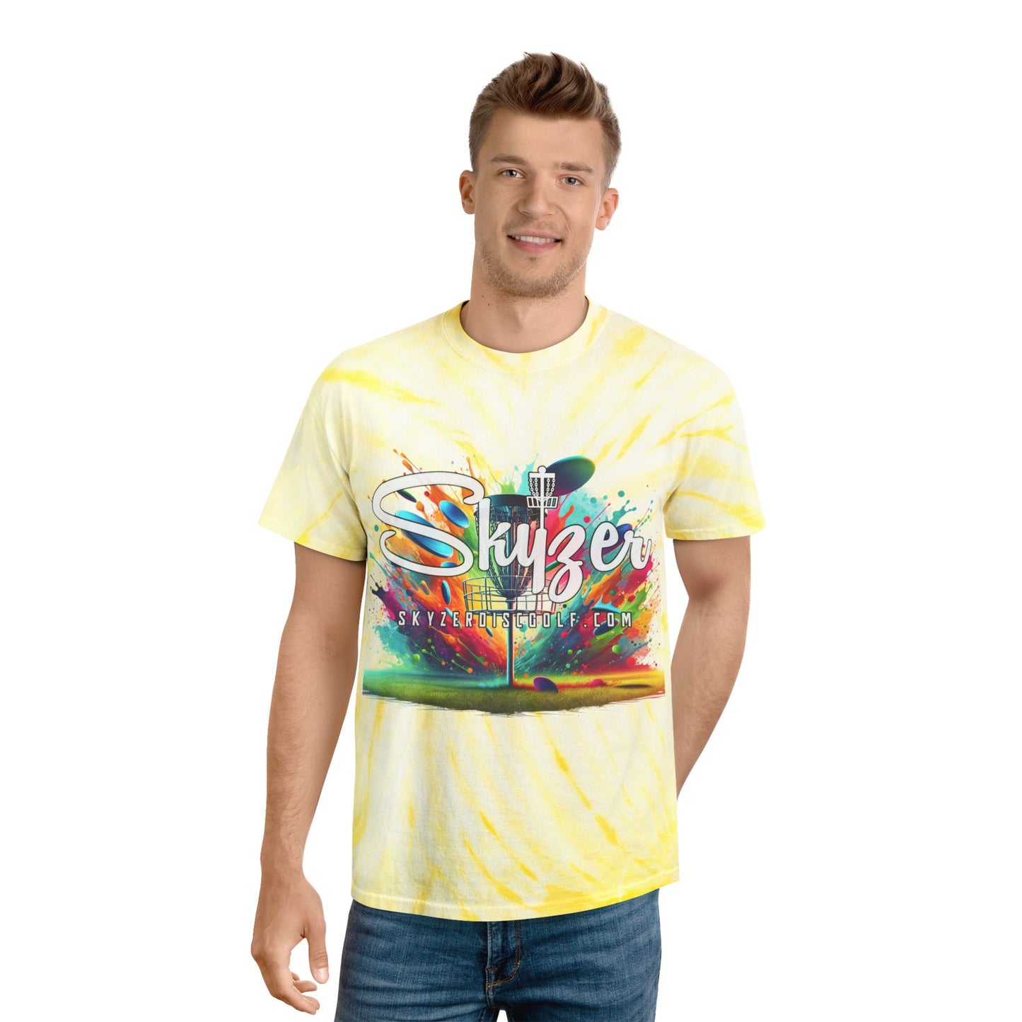 Skyzer Disc Golf Tie Dye Shirt-Skyzer Disc Golf