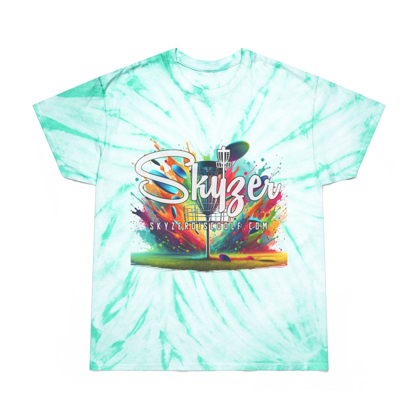 Skyzer Disc Golf Tie Dye Shirt-Skyzer Disc Golf