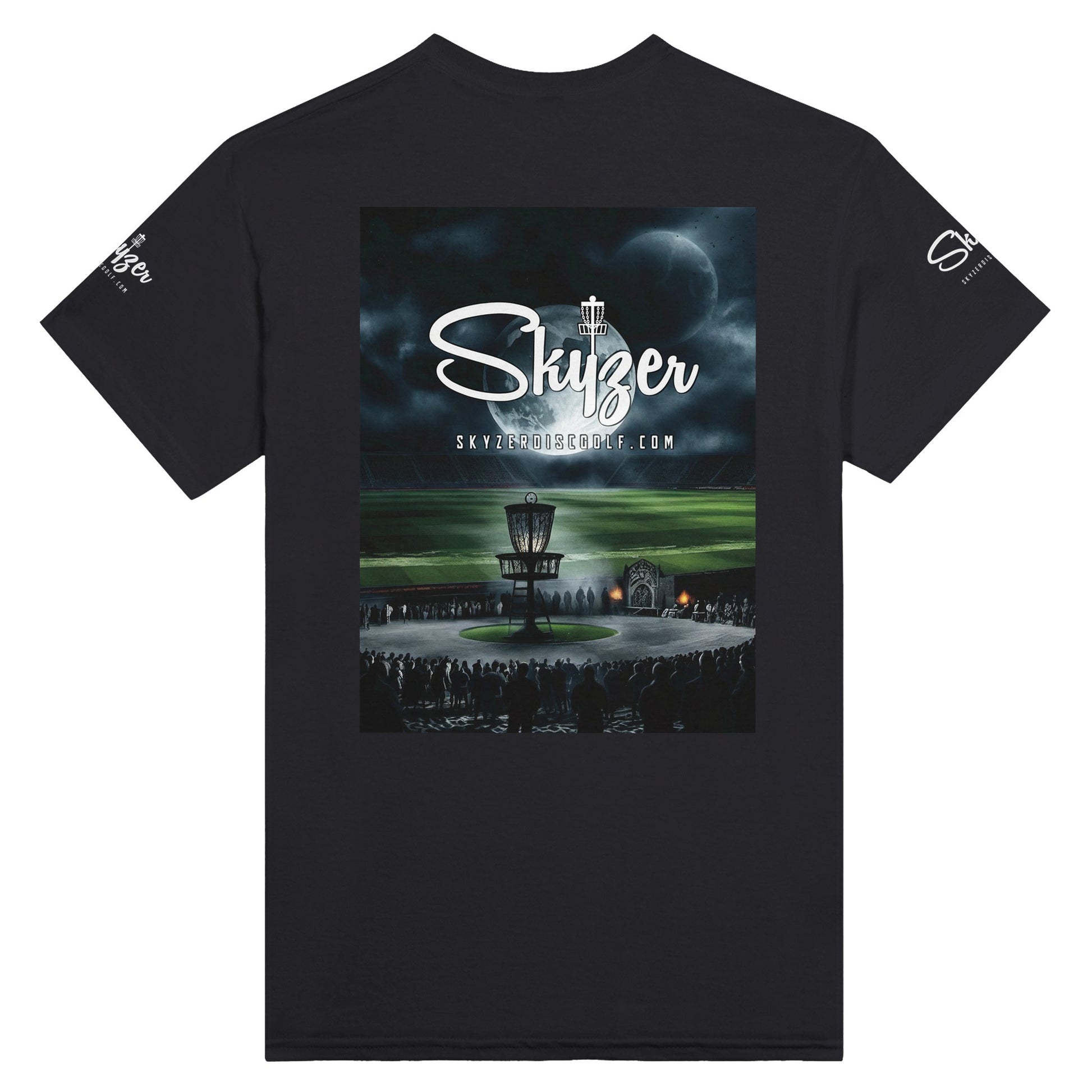 Skyzer Disc Golf Artist Series Full Dark Moon Basket-Skyzer Disc Golf