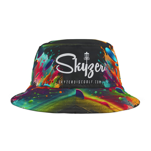 Skyzer Spilled Paint Bucket Hat