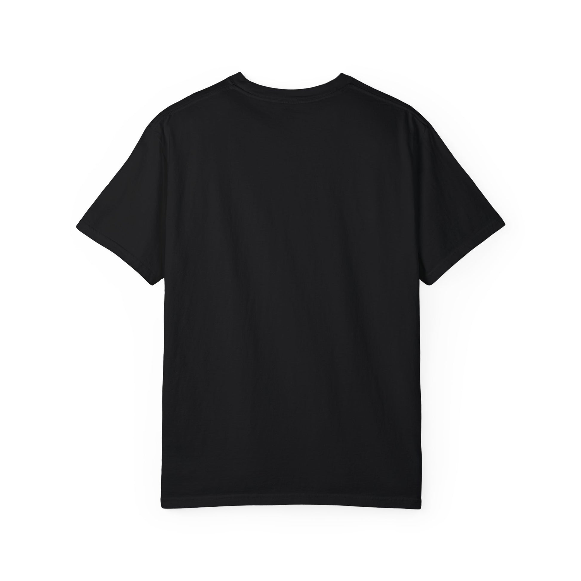 Artistic Unisex Garment-Dyed T-Shirt with Floral Design-Skyzer Disc Golf