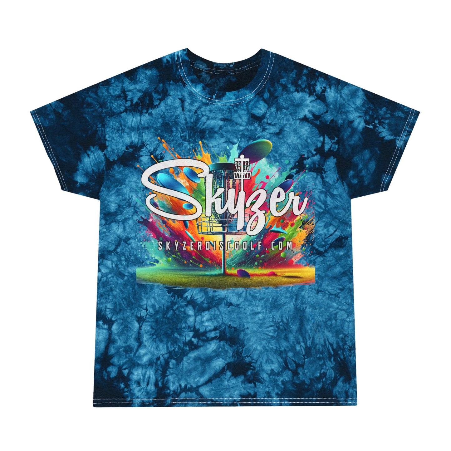 Skyzer Disc Golf Tie-Dye Tshirt