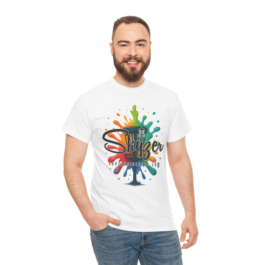 Skyzer Disc Golf Colorful Unisex Heavy Cotton Tee