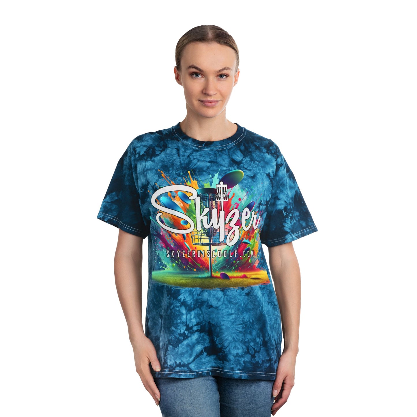 Skyzer Disc Golf Tie-Dye Tshirt