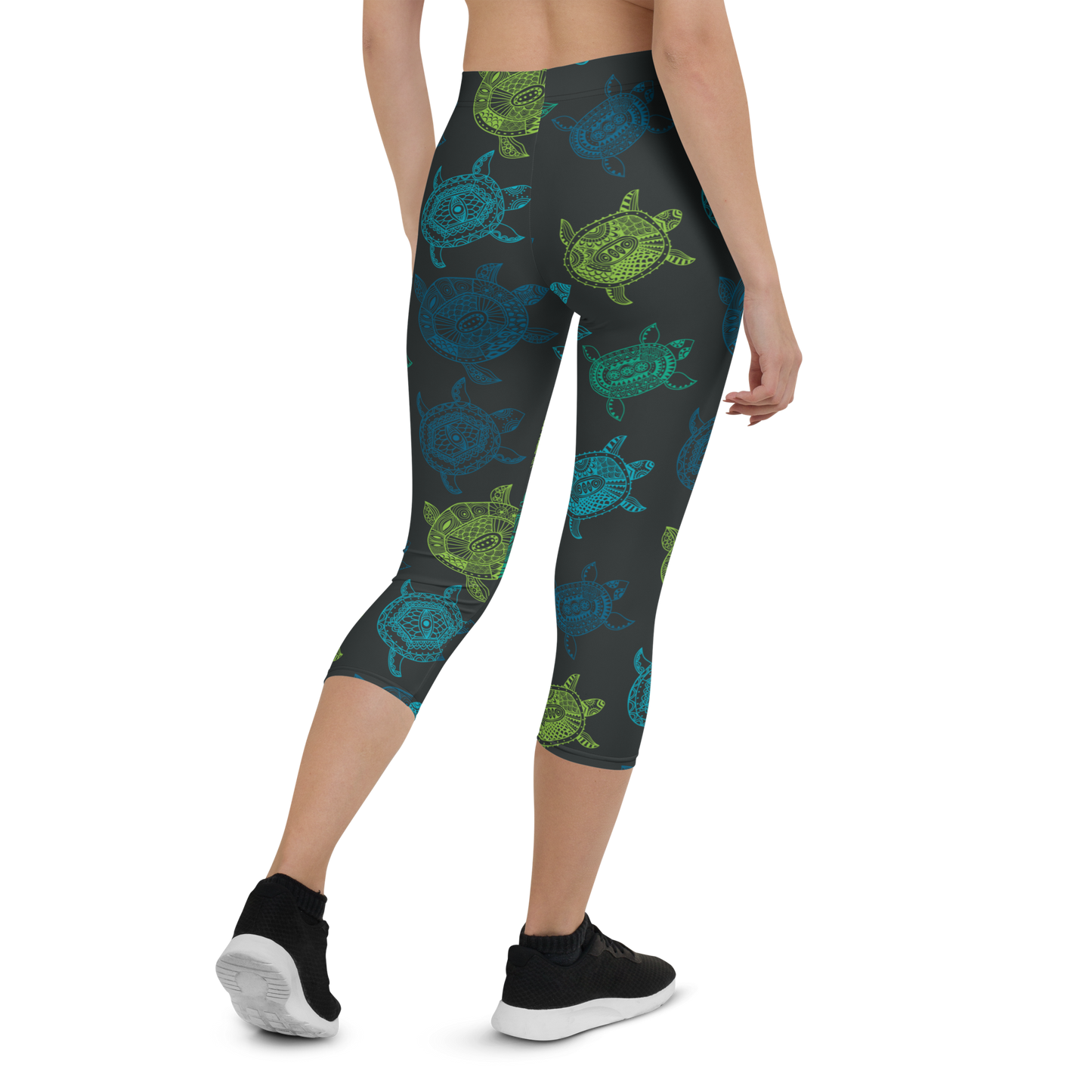 Women's Leggings with Sea Turtle Print