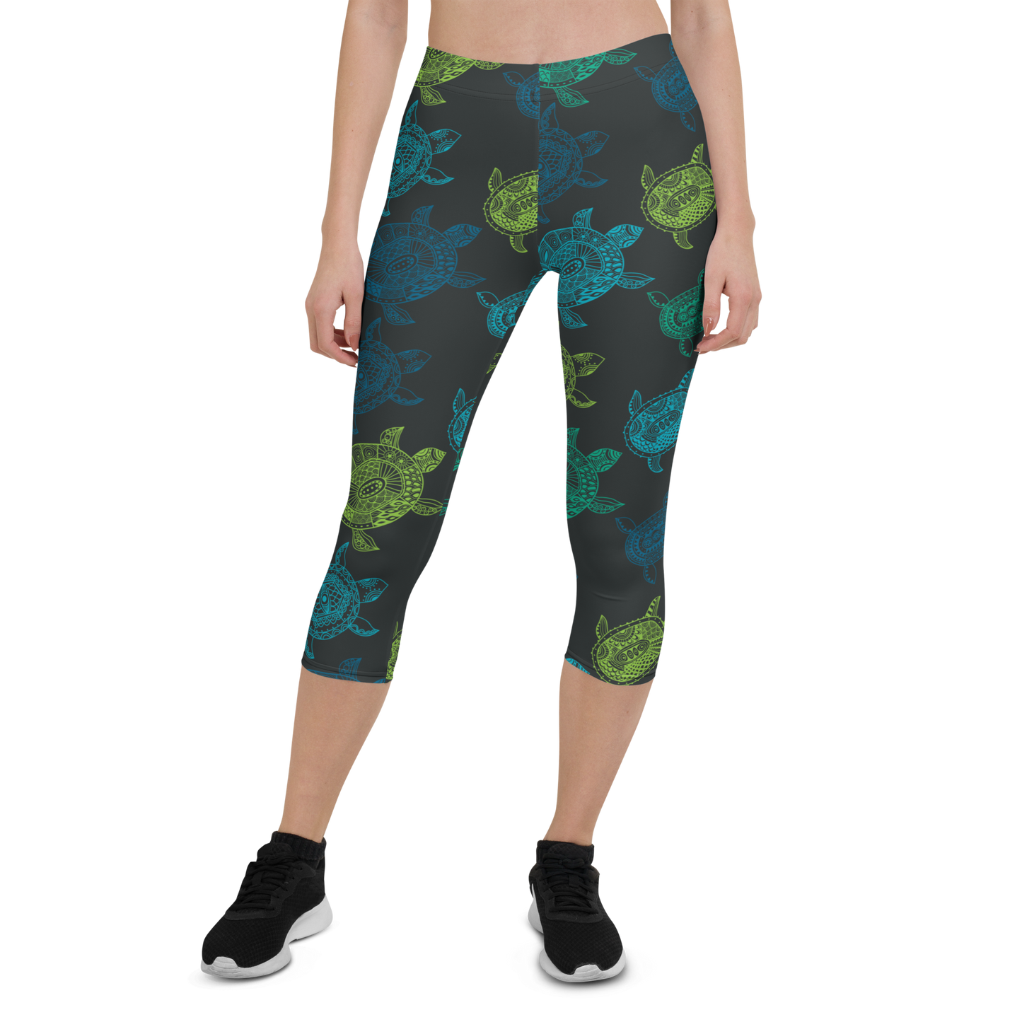 Women's Leggings with Sea Turtle Print
