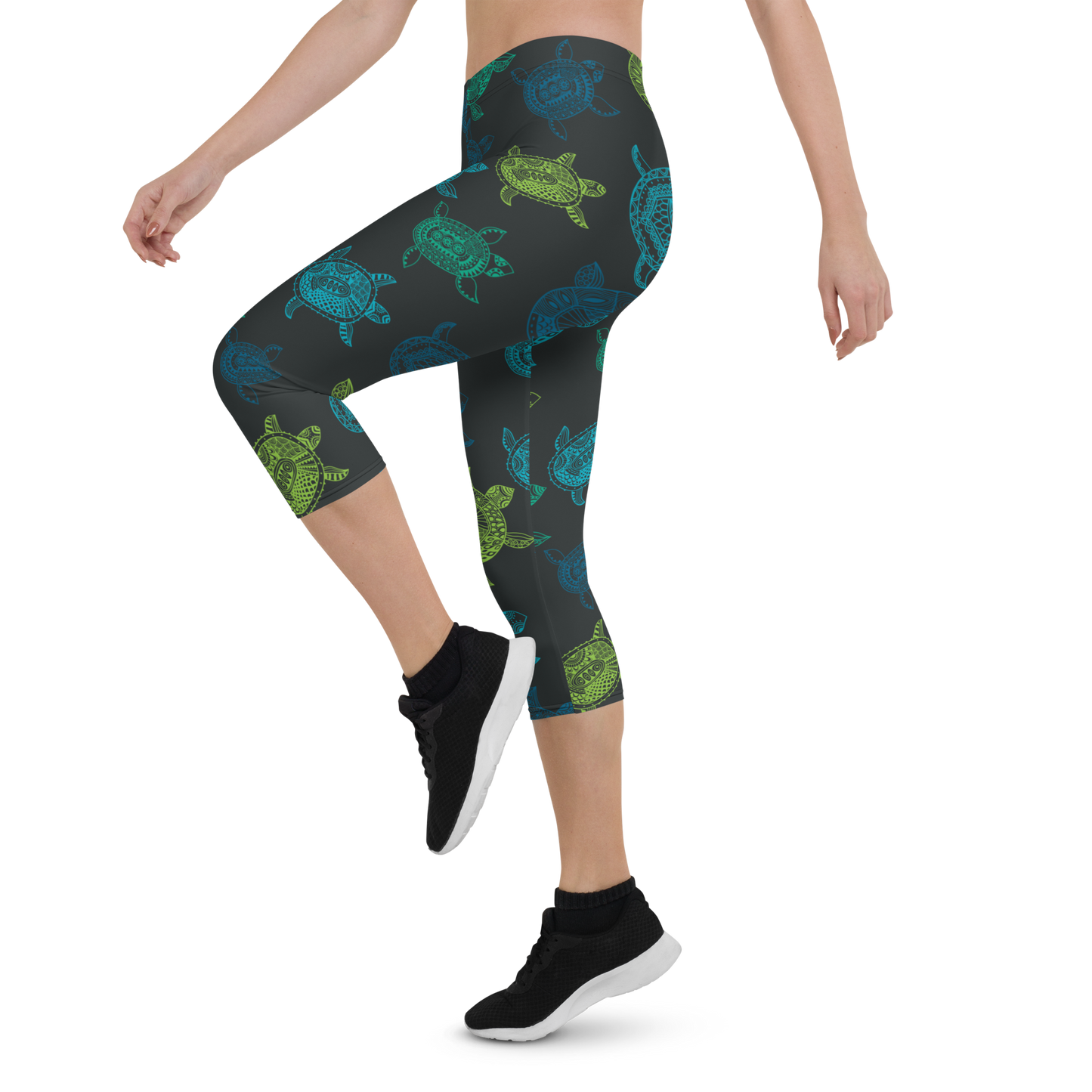 Women's Leggings with Sea Turtle Print