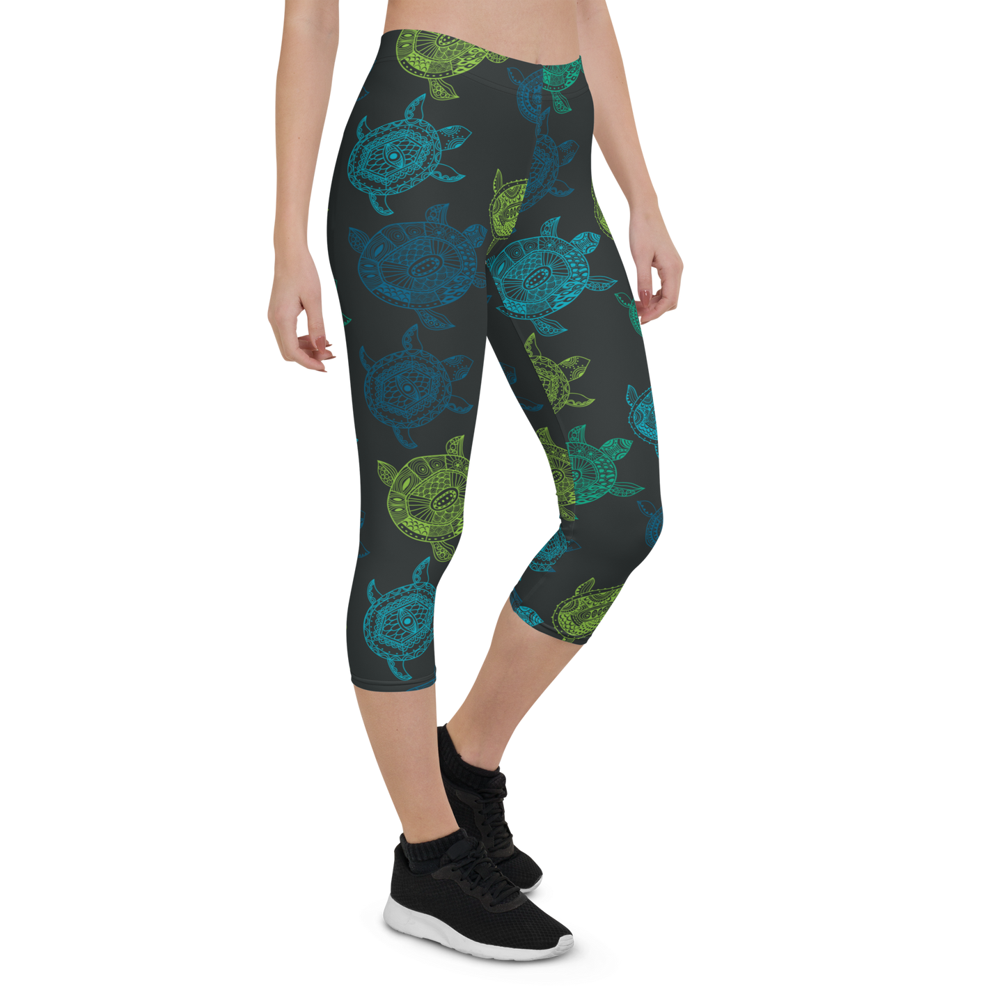 Women's Leggings with Sea Turtle Print