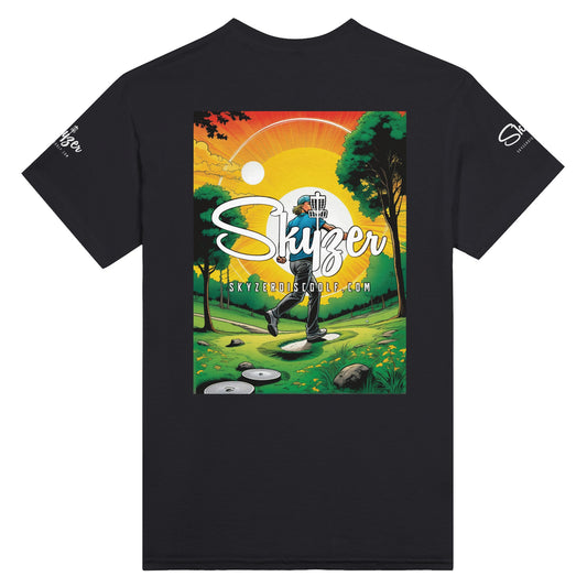 Skyzer Disc Golf Artist Series Backhand Sunset-Skyzer Disc Golf